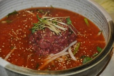 새로운 래시피..한우육회물회..명실상감한우..20130625