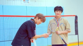 승리를 해줄까 아슬아슬한 승리를 해줄까? 🔥배드민턴 대결🏸 | 천지의 이것저것 시즌2 Ep.7 in 2023 | Nct, Twitter sign up, Drama korea