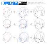 본문 이미지 | 얼굴 그리기 튜토리얼, 드로잉 강좌, 얼굴 그리기
