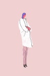 I dont like clothes | 일러스트레이션, 그림