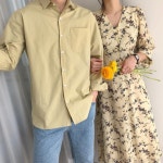 보기만해도 상큼한 시밀러룩🍋 밀레 원피스 (3color) 브래드 셔츠 (5color) | 셔츠