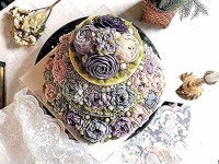 decorating #cake #weddingcake #flower #creamcake #decorating #sweet #앙금플라워 #앙금플라워케익 #떡케이크 #앙금플라워떡케… in 2020