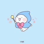 💪💪 힘차게 새로운 한주를 시작해보아요🥰 . . . #이모티콘 #카카오톡 #카톡 #카톡이모티콘 #캐릭터 #일러스트 #그림... 