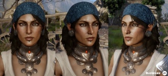 ArtStation - Dragon Age :Inquisition _ face and hair, U Ri So | 얼굴