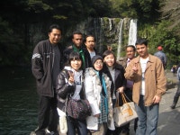 천지연폭포 (Cheonjiyeon Waterfall) in 서귀포시, 제주특별자치도 | Waterfall, Jeju island, Photo