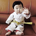 Taekwondo Baby Uniform 1st Birthday Anniversary TKD Suits Dobok Celebration Gift(이미지 포함)