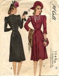 1940s Vintage McCALL 3949 | 드레스