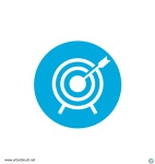 표적 아이콘 일러스트 ai 무료다운로드 free Target icon