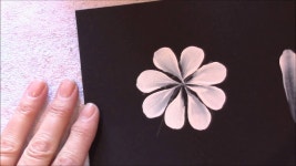 How to paint a daisy - YouTube | 그린 꽃, 꽃그림, 그림 그리기
