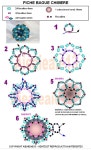 스콜라비즈공예 | Épinglé par 정란 우 sur 비즈공예 | Tutoriels bijoux de perles, Bijoux de frivolité, Modèles de bijoux en perles