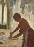 1873, Edgar Degas (1834-1917): A Woman Ironing. Oil on canvas. | 에드거 드가, 미술사