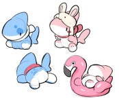 브레스 VRESS on Twitter | Cute shark, Cute animal drawings, Pet shark