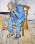 Vincent van Gogh / Sorrowing Old Man (At Eternitys Gate, 1890 | 유명한 예술