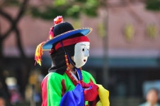 인천 수봉공원 봉산탈춤보존회 봉산탈춤 공연사진 | Disney characters, Character, Disney