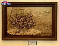제3차 전국조각, 공예축전장에서 (2) - 전문가부류 - The 3rd National Sculpture and Craftwork Festival in DPRK - | Art pieces... 