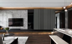 Image by min sung kang on 대호 정형외과 | Luxury living room design, Contemporary wallpaper living room, Feature wall living room