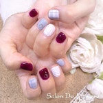 체크 그리고 니트~^^  .  #살롱드르미에르 #salondelumiere #네일 #nails #ネイル #네일아트 #nailart #ネイルアート #젤네일 #gelnails... 