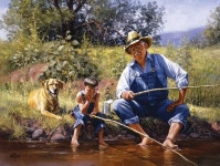 Fishing with Grandpa 300pc Jigsaw Puzzle | 그림