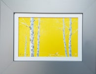 #자작나무 그림(birch forest) - oil painting by knife/#화가/artist... (서양화)/풍경화/#갤러리#shin jae heung/pictures | 유화... 