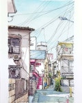 sketch #global_sketchers #sketchbook #urbansketcher #urbansketchers #urban #watercolor… | 도시 그림, 어반 아트, 도시 스케치