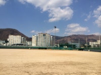 진해공설운동장 야구장. NC 다이노스 D팀의 훈련지 | Outdoor, Photo, Beach