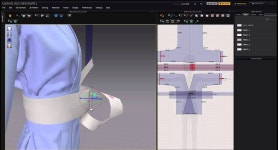 Marvelous Designer: 마블러스 디자이너 도복 만들기 Part.02 띠 매듭 - YouTube