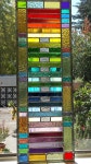 34 by 12 inches approximately. I designed and built this original stained glass window... and du… | 스테인드글라스, 영감