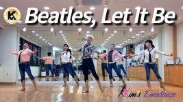 Beatles, Let It Be Linedance 중급라인댄스 킴스라인댄스 토요강사동아리 [Choreo: Chandrani Eilena Emmiyan] - 2023