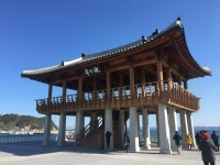 Yeongildea beach, Pohang-si, Korea 포항시, 영일대해수욕장, 영일대 해상누각, 포항국제불빛축제
