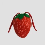 원모어백 - one more bag - 12차입고* [스르르] Peach Pouch - onemorebag | Fashion, Pouch, Strawberry