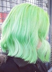 2019 년 12 가지 환상적인 파스텔 그린 헤어 컬러 쉐이드 (With images) | Pastel green hair, Green hair colors, Green hair