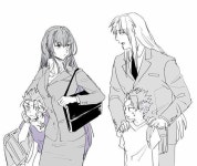 FGO Cu Chulainn, Scathach, and Fionn | 애니메이션, 일본