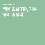 엑셀 초보 TIP, 기본 용어 총정리 | 공부 방법, 컴퓨터 교육, 라이프 스킬