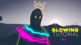 Animaciones Glowing After Effects Tutorial | 영상 편집