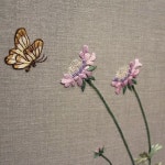 #야생화자수 #솔체꽃 #꿈소 #꿈을짓는바느질공작소 #embroidery #scabiosa | 꽃 자수, 자수, 창조적인