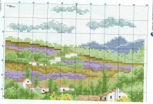 Gallery.ru / Фото #4 - 319 - lekar / lawendowy pejzaż 2/4 | 십자수