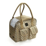 PetCee Dog Carrier Cat SoftSided Handbag Pet Dog Cat Travel Carrier Khaki M 157X67X110 17lb * Be sure to check out this awesome... 