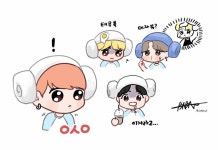 Pin de 최서연 em 다양한 자료들 | Desenhos, Vkook, Bts