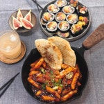 맛있는거 1순위는 집김밥이쟈나요?😍😍#어묵탕미안 #석관동떡볶이 #이북식기름떡볶이 쫀쫀하게 양념이랑 버무려 볶았더니 요고이 또…”