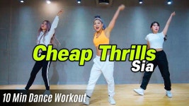 [Dance Workout] Cheap Thrills - Sia | MYLEE Cardio Dance Workout | 마일리 다이어트 댄스 - YouTube