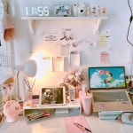 카페에서는 캠스 못하려나 희희..(⊼⌔⊼ ) 오늘 최고온도 … | Study room decor, Room inspiration, Desk inspiration