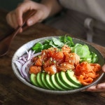 하와이안 연어덮밥 - 우리의식탁 | 레시피 | 요리법 | 건강한 식단, 밥, 요리