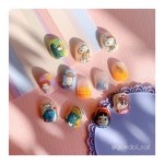 #연습만이살길 #❤️ #스누피 #스누피네일 #snoopynails #토이스토리 #toystorynails #토이스토리네일 #포키네일 #우디네일 #스머… - 2020...