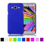 J3 케이스 울트라 씬 미끄럼 방지 고무 매트 커버 하드 플라스틱 케이스 삼성 갤럭시 J3 J300 J3000 5.0 보호 전화 케이스... 