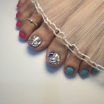 시술by 라니 ㆍ ㆍ 카톡예약양식 성함및연락처 원하시는날짜및시간 시술내용(ex.젤제거손젤아트) 아트사… | Heart charm bracelet