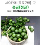 #청귤 #풋귤 #칭귤공동구매 #풋귤공동구매 #세요카페_공동구매 #한라감귤체험농원 #풋귤_청귤_공동구매 출처 : 휘성맘 요.... 