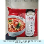 8900원 ☞ 피코크 PEACOCK 초마짬뽕 125g x4입 깊은 불맛 칼칼 시원 국물 일품 짬뽕 고수 홍대 초마, 1개 ☞ #피코크초마짬뽕라면... 