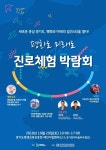 경기도평생교육진흥원, 평화로 미래로 진로체험 박람회 개최 - 2020 | 포스터 디자인, 현수막