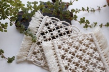 가장 기본이되는 매듭이지만 어렵기도한 square knot. . . #결마크라메 클래스 / 주문제작 / 플랜트행거 DM / 카카오톡... 