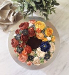 ปักพินโดย JERRY A ใน 앙금 플라워 떡케이크